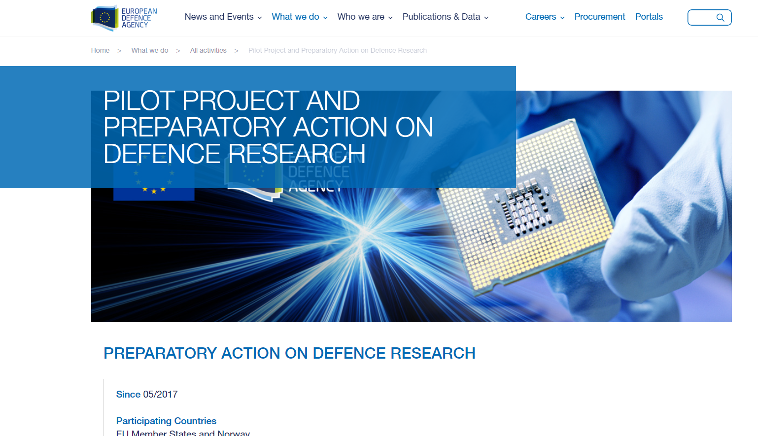 INTERACT project featured at European Defence Agency website