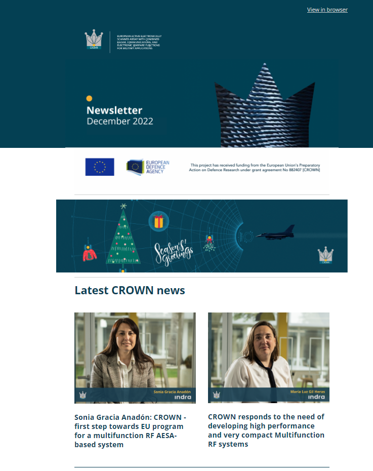 CROWN PADR Newsletter is out ! | Synergy Projects
